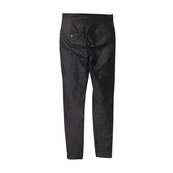Pre Loved Isabel Marant Vintage Isabel Marant Shimmering Skinny Pants in Black - Picture 2 of 4